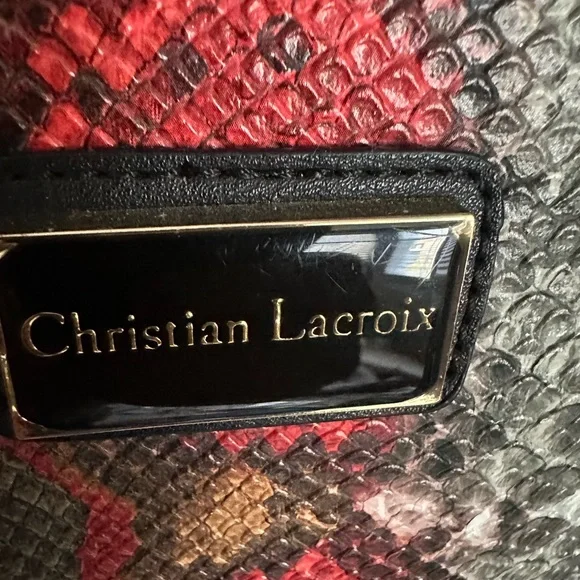Christian Lacroix satchel EUC Like New - Picture 3 of 14